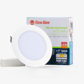 Đèn LED âm trần Downlight đổi màu AT02 90/7W
