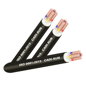 CÁP ĐỒNG CADI-SUN 4 RUỘT,  bọc cách điện XLPE, vỏ bọc PVC - CXV 4x