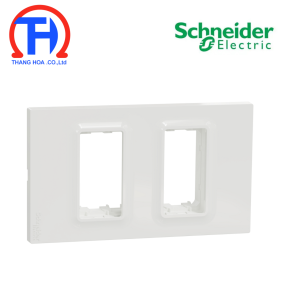 Mặt che 2 thiết bị | S M3TS01XS_WE Miluz E Schneider - Miluz E Series