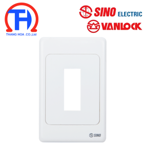 Mặt nhựa chứa 1 MCB kiểu M SINO S9121/M