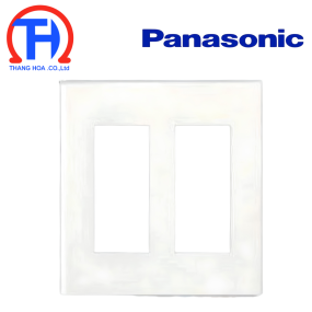 Mặt Công Tắc Panasonic WEV68060SW Dòng Wide 6 Thiết Bị