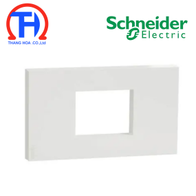Mặt công tắc ổ cắm M3T02MCB_WE Schneider - AvatarOn A Series 