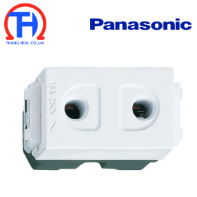 Ổ Cắm Đơn Panasonic WEG1090SW Dòng Wide Phích Cắm Tròn