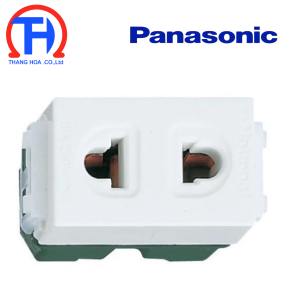 Ổ Cắm Đơn Panasonic WEV1091SW/ WEG10919 Dòng Wide Không Màn Che