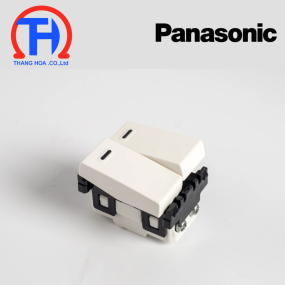 Công tắc Panasonic WEV502127SW B 1 chiều loại đôi cỡ trung