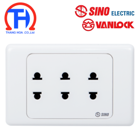 Ổ cắm ba 2 chấu 16A SINO S9U3