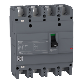 Cầu dao tự động MCCB EASYPACT EZC250 4P 125A - 25kV Schneider (EZC250N4125)