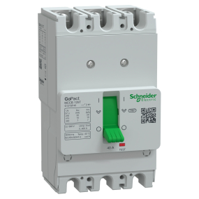 CẦU DAO TỰ ĐỘNG MCCB - GOPACT 3P 40A Schneider (G12T3F40) 