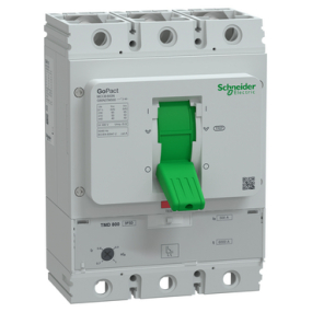 Cầu dao chỉnh dòng MCCB G80N3TM500 Schneider - GoPact MCCB 800 Series