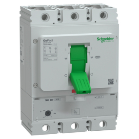 Cầu dao chỉnh dòng MCCB G80N3TM630 Schneider - GoPact MCCB 800 Series