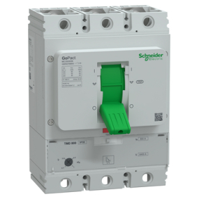 Cầu dao chỉnh dòng MCCB G80N3TM800 Schneider - GoPact MCCB 800 Series