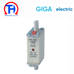 Cầu chì ngắn mạch dòng cao GG-NH000S-80A Giga Electric