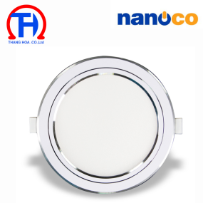 Đèn LED downlight siêu mỏng  viền bạc- Hera Series