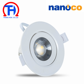 Đèn downlight chỉnh góc Nanoco 7W-9W