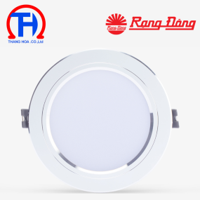 Đèn LED âm trần Downlight AT10 viền bạc 110/10W