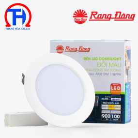 Đèn LED âm trần Downlight đổi màu AT02 110/9W