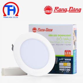 Đèn LED âm trần Downlight đổi màu AT02 90/7W