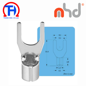 Đầu cốt chĩa không cách điện MHD SNB2-5