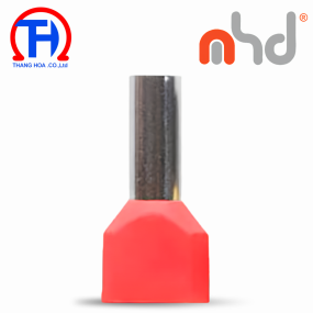 Đầu cos pin rỗng đôi MHD TE1008 Red