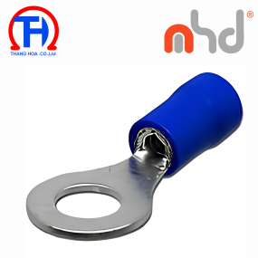 RV3.5-5 Blue | Đầu cos tròn phủ nhựa màu xanh MHD