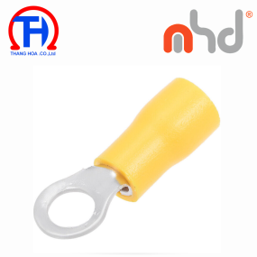 RV2-3 Yellow | Đầu cos tròn phủ nhựa màu vàng MHD
