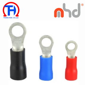 Đầu cốt tròn bọc nhựa cách điện MHD RV3.5-6 Black