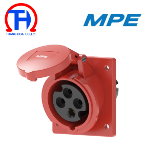 Ổ cắm cố định loại xéo 3P+E 16A IP44 MPN2-414