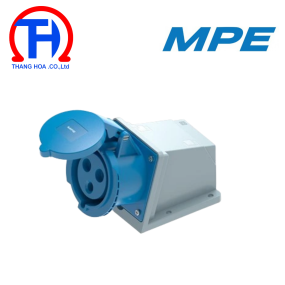 Ổ cắm cố định bắt trên tường 3 cực, 32A, IP67 mã MPN2-1232