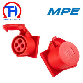 Ổ cắm cố định gắn âm 3P+E 32A IP67 MPN-3242