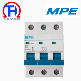 Cầu dao tự động MCB 3 cực, 16A, 6kA MP6-C316