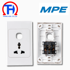 Ổ cắm đơn đa năng 16A + 1 Lỗ A20USMXN