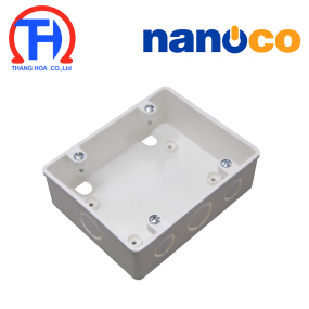 Hộp âm đôi dùng 2 mặt đơn NANOCO NPCA104