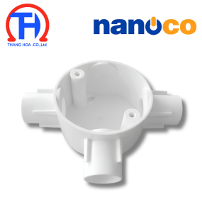 Hộp nối tròn 3 ngã  Ø 25 mm Nanoco NPA67251