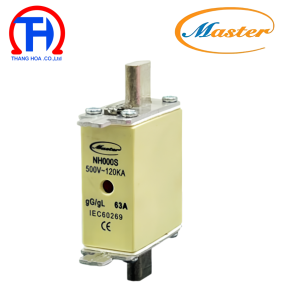 Cầu Chì Dòng Cắt Mạch Cao NH000S 63A Master 