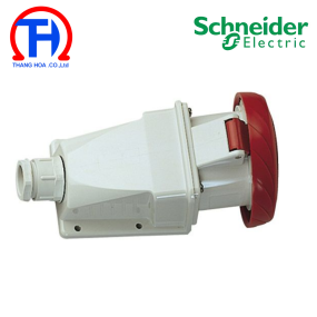 Ổ cắm nổi Schneider PKF32W734, 32A, 3P+E, 400V