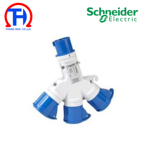 Ổ nối 3 ngả Schneider PKZM709, 16A, 2P+E, 230V