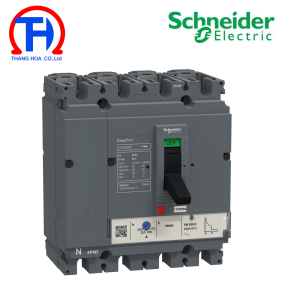 Cầu dao tự động MCCB EASYPACT CVS160B 4P 125A - 25kV Schneider (LV516313)