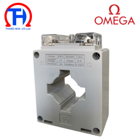 Biến dòng đo lường 1 pha MCT 250/5A Omega OMG-CT1P Q40 loại hộp đúc
