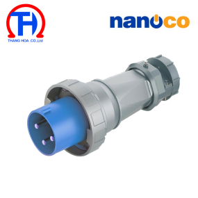 PHÍCH CẮM DI ĐỘNG LOẠI KÍN NƯỚC 3P-63A NANOCO (NIP033-6)