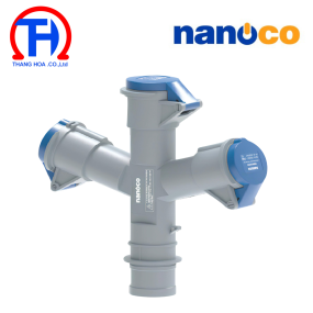 Ổ CẮM CHIA 3 NGÃ KHÔNG KÍN NƯỚC NANOCO ( NIS9432000)