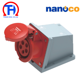 Ổ CẮM GẮN NỔI 4P-32A NANOCO (NIS124-6)