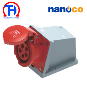 Ổ CẮM GẮN NỔI 4P-16A NANOCO (NIS114-6)