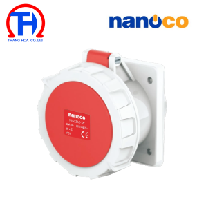 Ổ CẮM GẮN ÂM DẠNG THẲNG 4P-32A NANOCO ( NIS3242-3V)