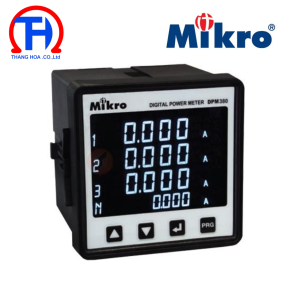 Đồng hồ đo kỹ thuật số đa năng Mikro gắn mặt tủ DPM380-415AD