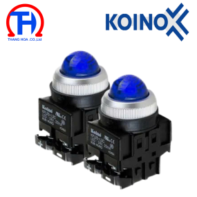 Đèn báo phi 30 KOINO KPL30W-L3A-B màu xanh dương