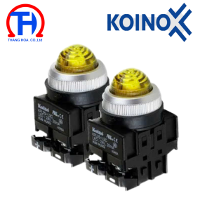 Đèn báo phi 30 KOINO KPL30W-L3A-Y màu vàng