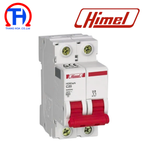 MCB Himel HDB3WN2C20- HDB3w 6KA 2P C 20A