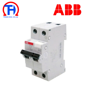 Cầu dao tự động chống dòng rò và bảo vệ quá dòng ABB RCBO 2P 32A 6kA 30mA