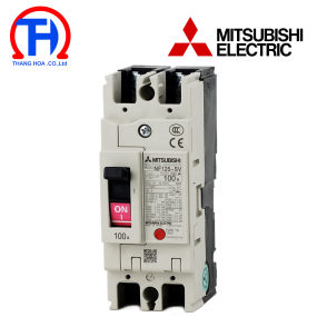 Cầu dao tự động MCCB NF125-SV 2P 100A 50kA Mitsubishi