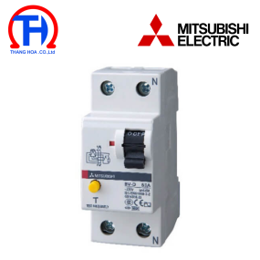 CB chống rò 2 cực 25A 30mA Mitsubishi